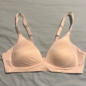 Aerie Everyday Seamless Light Pink Wireless Bra